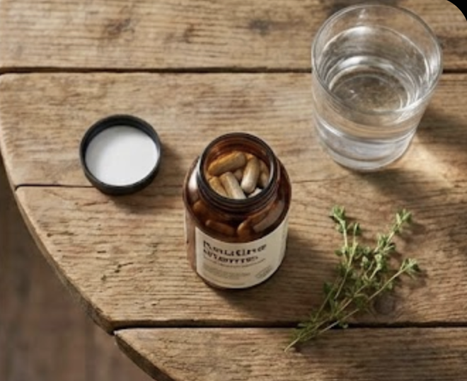 Personne buvant une boisson chaude dans un moment de bien-être